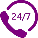 24-7 Availability in ai voice bot-solution