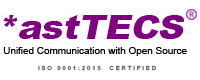 Open Source, Asterisk – Predictive Dialer in India | *astTECS Logo